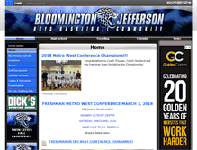 Tablet Screenshot of bloomingtonjefferson.hoopsystems.com